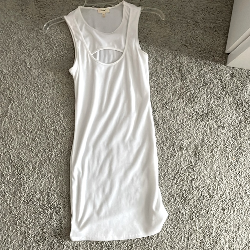 Rainbow Dress from the brand Love J with cutout